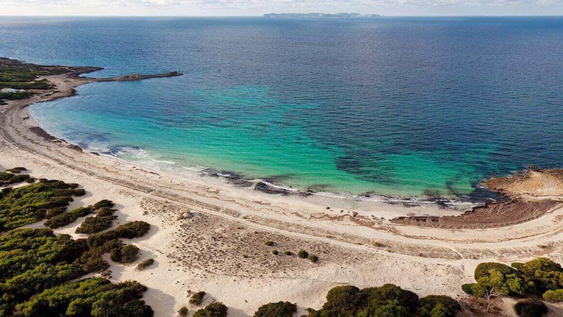 Es Caragol beach, Majorca, Villas Mediterranean