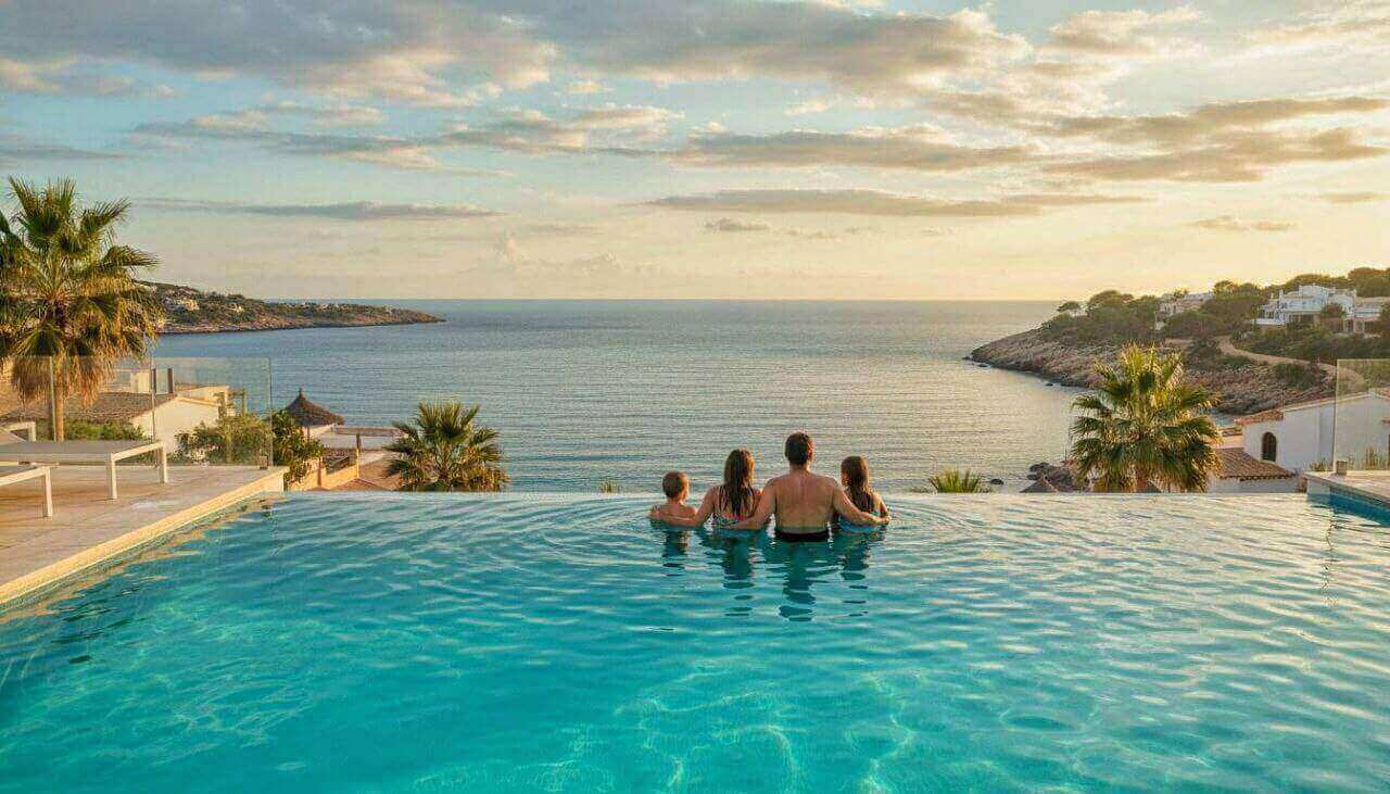 Villas with views in Majorca